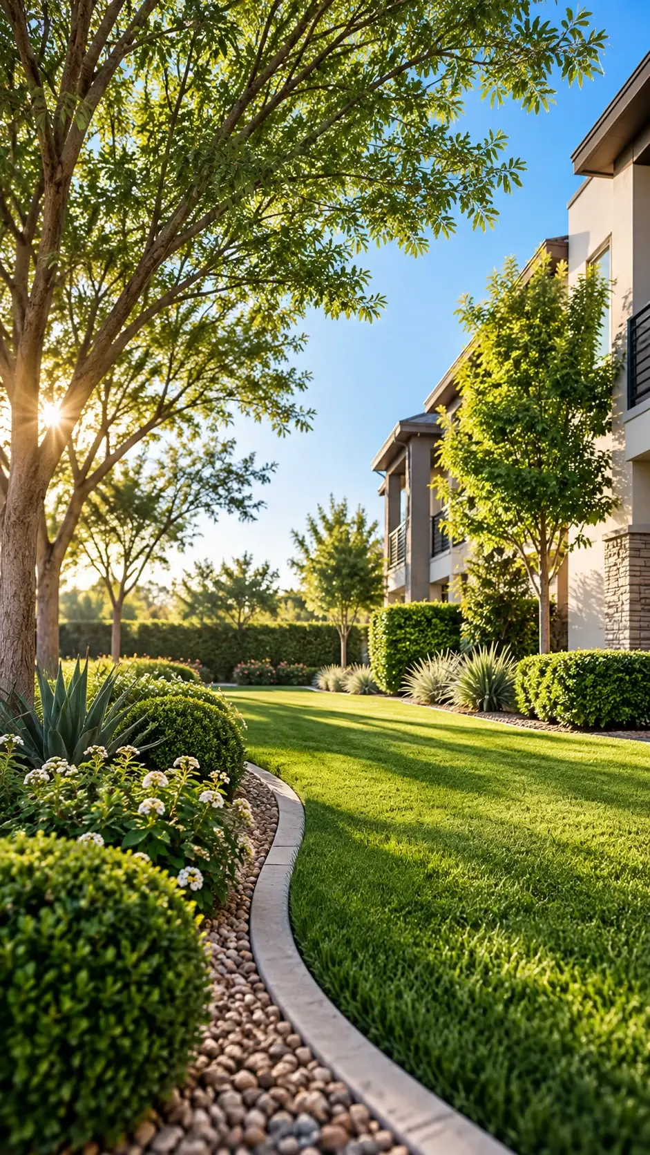 Custom Landscaping Design and Installation by ROKA Outdoor
